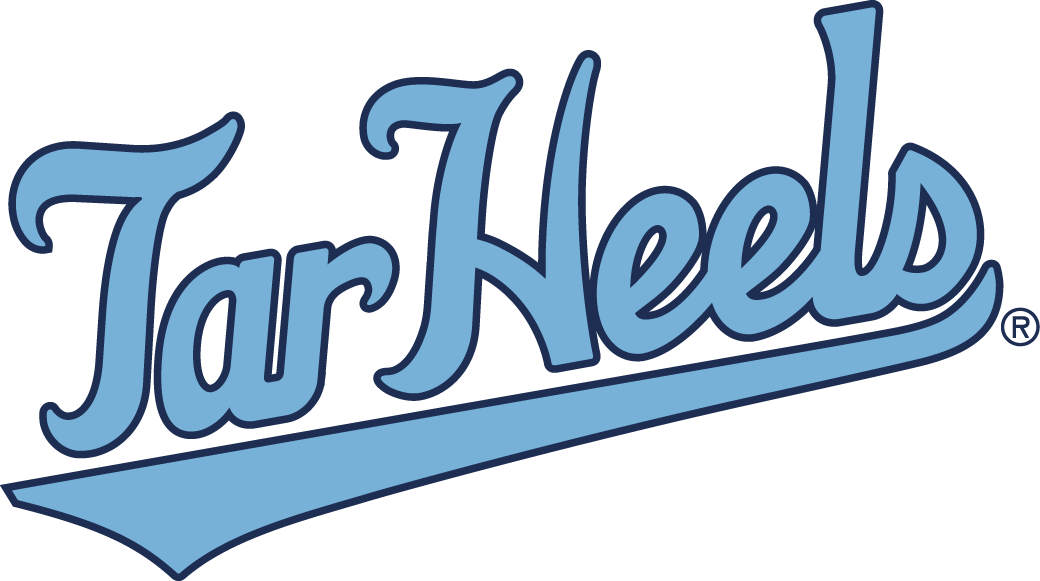 North Carolina Tar Heels 2015-Pres Wordmark Logo v9 iron on transfers for fabric